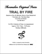 Trial By Fire SATB choral sheet music cover